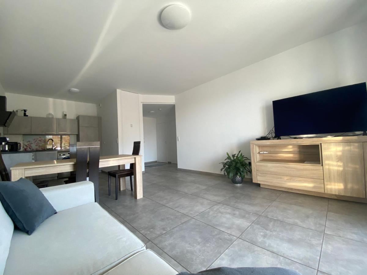 Appartement T2 De Standing Avec Parking A 250 Metres De La Plage, Route Des Sanguinaires, Ajaccio Ajaccio  Luaran gambar