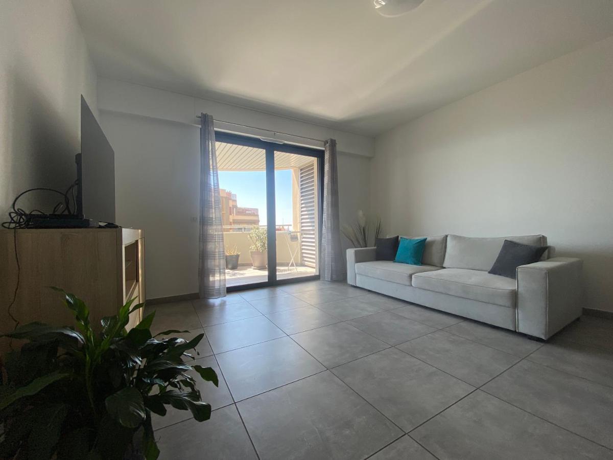 Appartement T2 De Standing Avec Parking A 250 Metres De La Plage, Route Des Sanguinaires, Ajaccio Ajaccio  Luaran gambar